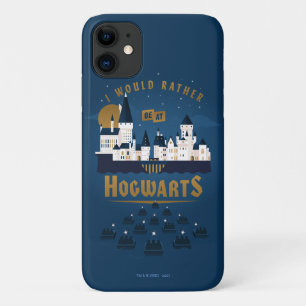 Ich wäre lieber auf der HOGWARTS™-Abstrakten Bootf Case-Mate iPhone Hülle