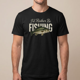 Ich wäre lieber beim Angeln T-Shirt