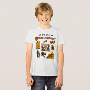 Ich wäre lieber im Museum Tri-Blend Shirt