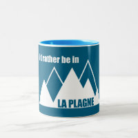 Ich wäre lieber in La Plagne Frankreichs Gebirge