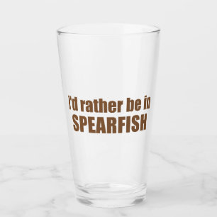 Ich wäre lieber in Spearfish South Dakota Glas
