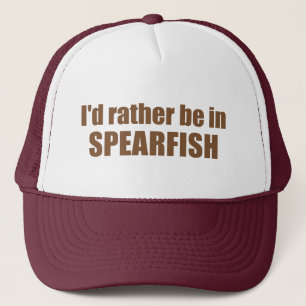 Ich wäre lieber in Spearfish South Dakota Truckerkappe