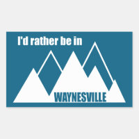 Ich wäre lieber in Waynesville Mountain