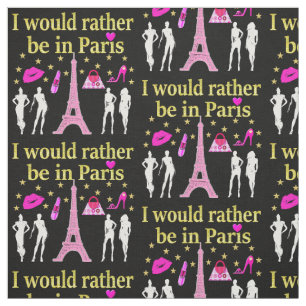ICH WÄRE STATT IN PARIS FABRIC. STOFF