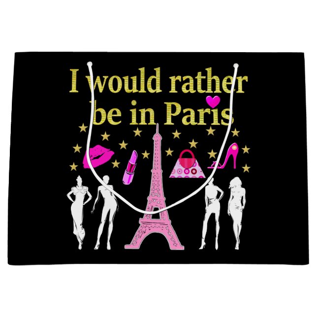 ICH WÄRE STATT IN PARIS GROßE GESCHENKTÜTE (Vorderseite)