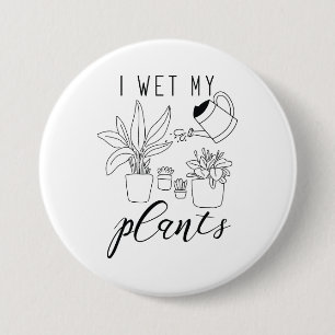 Ich wecke meine Pflanze Button