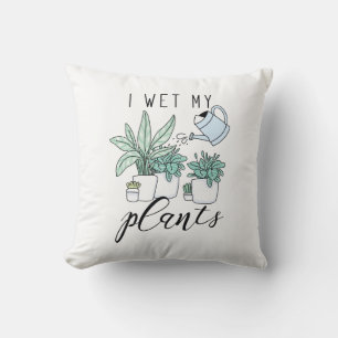 Ich wecke meine Pflanze Kissen