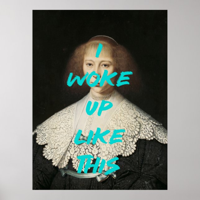 Ich Weckte so auf Poster (Vorne)