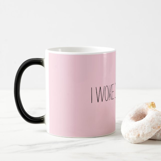Ich weckte so auf verwandlungstasse (Mit Donut)