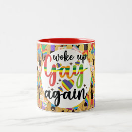 Ich weckte wieder Homosexuell EDITION Prix Zweifarbige Tasse