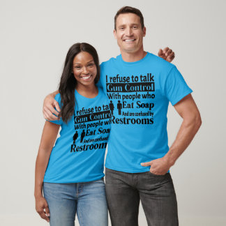Ich weigere mich, Kontrolle von Waffen zu sprechen T-Shirt