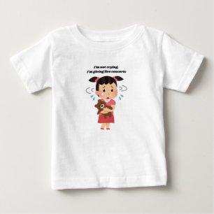 🎵 ich weine nicht, ich gebe Live-Konzerte Baby T-shirt