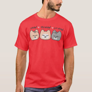 Ich weiß, dass du Lee Know Funny Wordplay Cat Mom T-Shirt