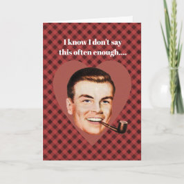 Ich weiß, dass ich das nicht oft genug sage feiertagskarte