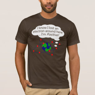 Ich weiß, dass ich einen Elektron-T - Shirt verlo