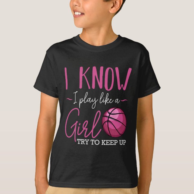 Ich weiß, dass ich wie ein Basketballtrainer eines T-Shirt (Vorderseite)