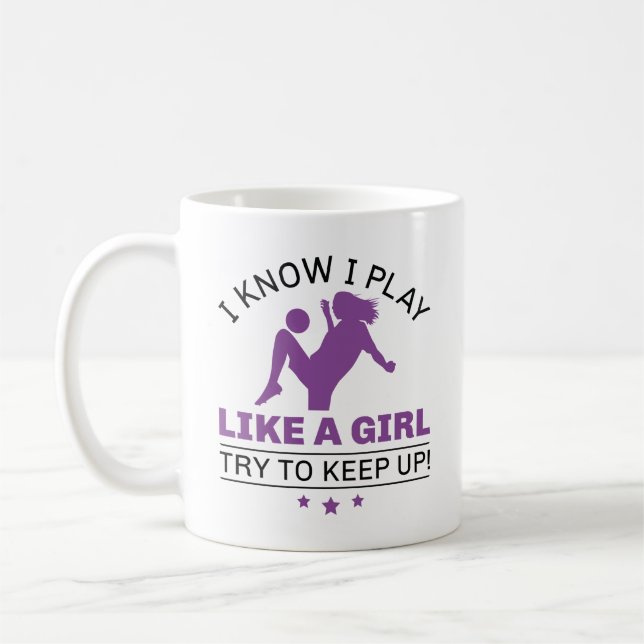 Ich weiß, dass ich wie ein Mädchen spiele, um nach Kaffeetasse (Links)