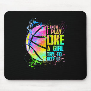 Ich weiß, dass ich wie ein Mädchen spiele und vers Mousepad