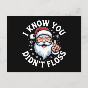 Ich weiß, du hast Weihnachten nicht Zahnseide benu