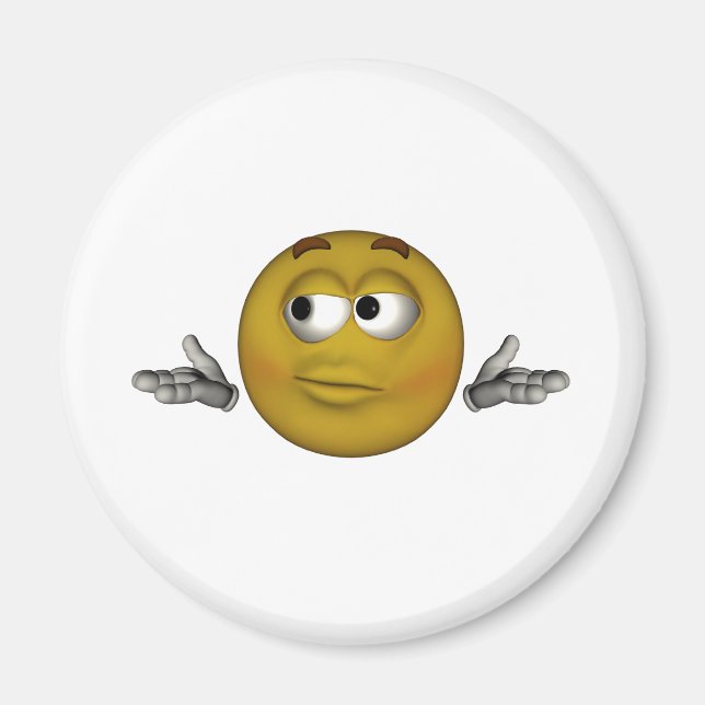 Ich weiß es nicht magnet (Vorne)