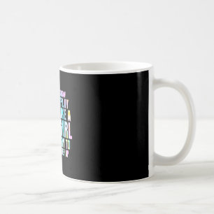 Ich weiß, ich spiele wie ein Mädchen. Versucht mit Kaffeetasse