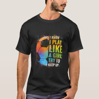 Ich weiß, ich spiele wie jemand, der versucht, mit T-Shirt