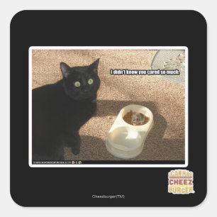 Ich weiß nicht, dass dir das wichtig ist quadratischer aufkleber