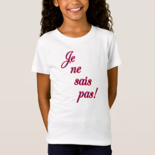 Ich weiß nicht T-Shirt