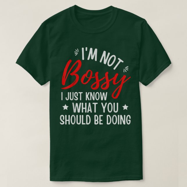Ich weiß nicht, was du tun solltest T-Shirt (Design vorne)