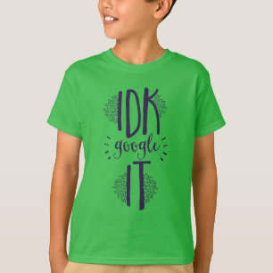 Ich weiß nicht, wie ich IT-Technologie-Geek suchen T-Shirt