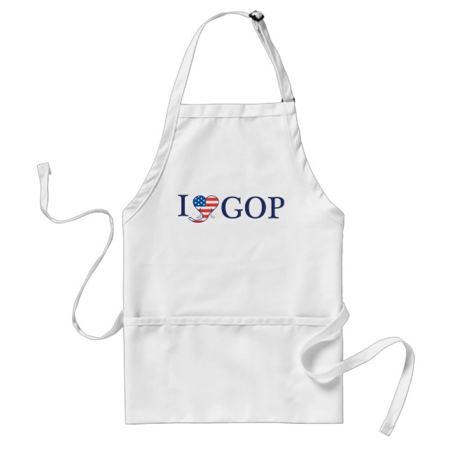 "Ich weiße GRILLEN Liebe GOP", die Schürze grillen (Vorne)