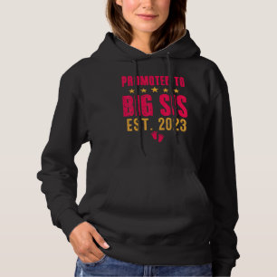 Ich werde 2023 eine große Schwester sein Zur große Hoodie