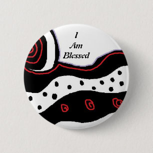 Ich werde - Abzeichen gesegnet Button