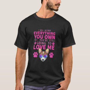 Ich werde alles zerstören, was du besitzt, aber du T-Shirt