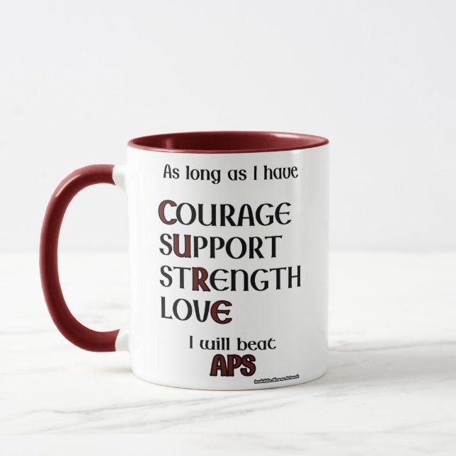 Ich werde ... APS schlagen Tasse (Links)