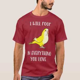 Ich werde auf allem, was Sie Liebe Yellow Quaker G T-Shirt
