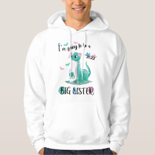 Ich werde bald große Schwester 2022 Ankündigung Hoodie