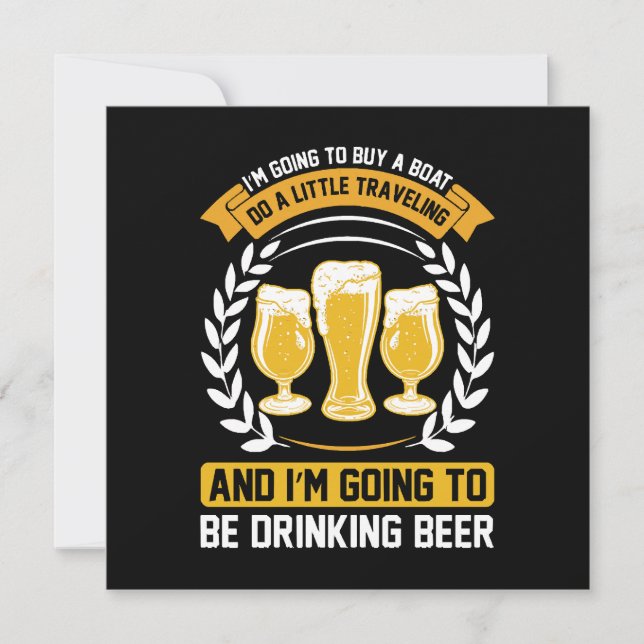 Ich werde Bier trinken (Vorderseite)