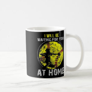 Ich werde Catcher Homeplate Softll verkaufen warte Kaffeetasse