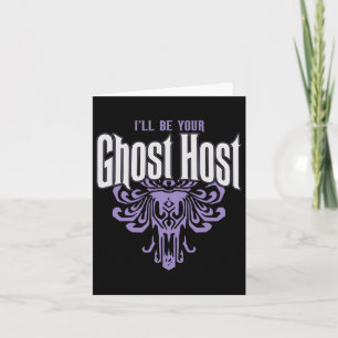 Ich werde dein Ghost-Host Spuk Halloween-Party sei Karte