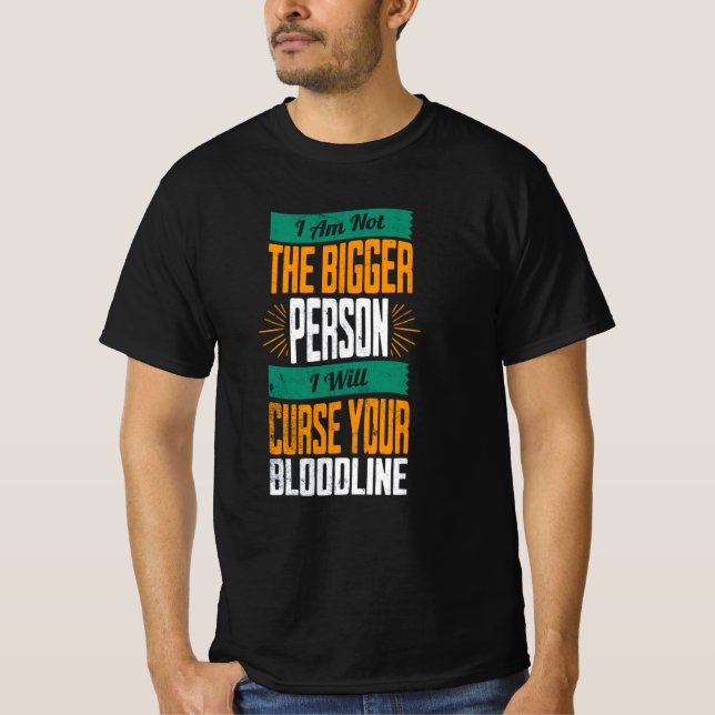 Ich werde deinen Blutlinie-T - Shirt verfluchen (Vorderseite)