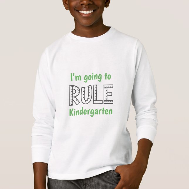 Ich werde den Kindergarten regieren Hoodie (Vorderseite)