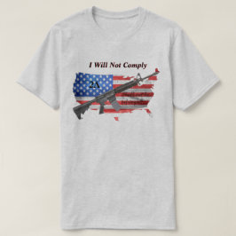 Ich werde den zweiten Änderungsantrag der US-Flagg T-Shirt