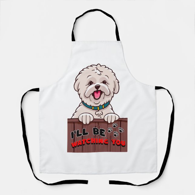 Ich werde dich beobachten schürze (Vorderseite)