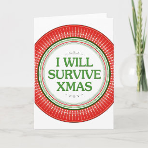 Ich werde die Inspiration zur Weihnachtsgeschichte Feiertagskarte