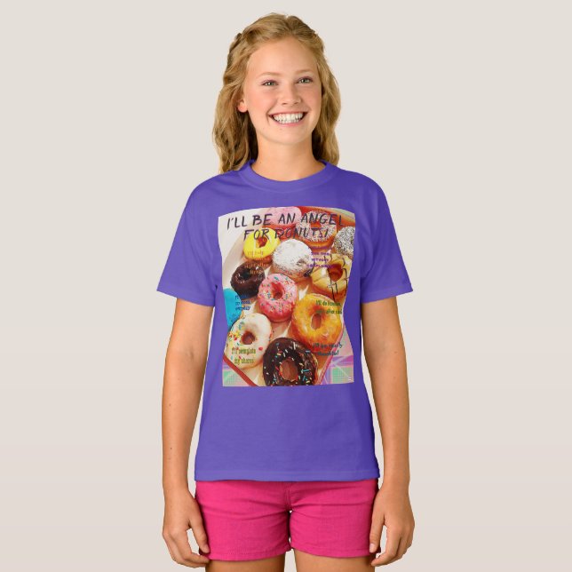 Ich werde ein Engel für Eiscreme sein - HAMbWG-T - T-Shirt (Vorne ganz)