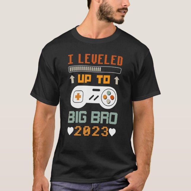 Ich werde ein großer Bruder 2023 Big Bro 2023 G T-Shirt (Vorderseite)