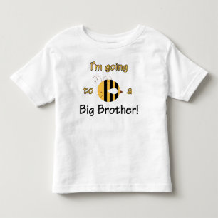 Ich werde ein großer Bruder sein - Niedliches Bien Kleinkind T-shirt