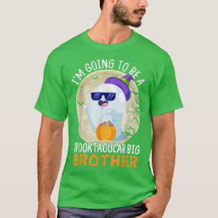 Ich werde ein großer Bruder spoktacular Geist und T-Shirt
