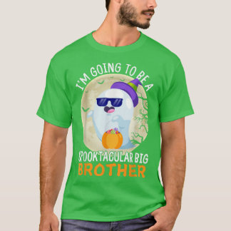 Ich werde ein großer Bruder spoktacular Geist und T-Shirt